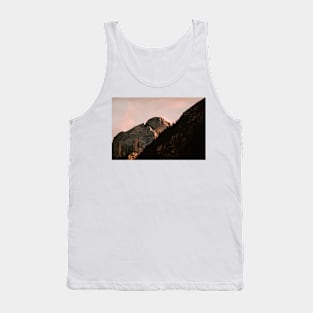 Red Sunset on Rocky Mountain Tank Top